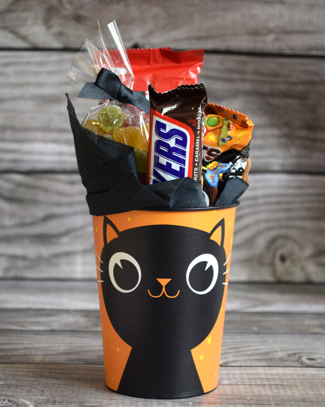 Vaso con dulces