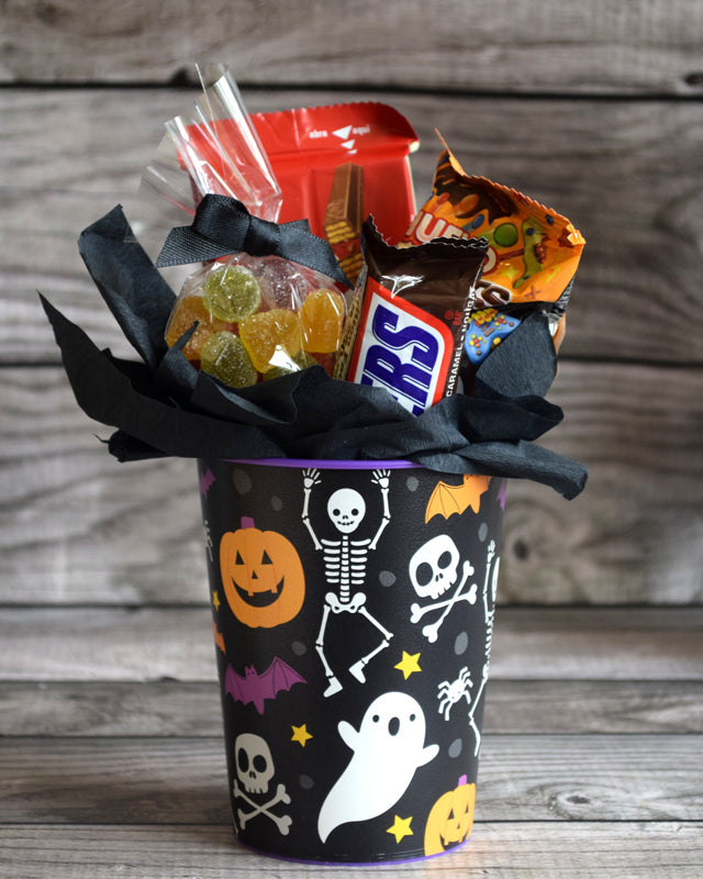 Vaso con dulces