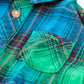 Camisa Verde y Azul
