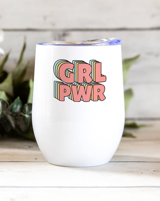 Wine Tumbler GRL PWR