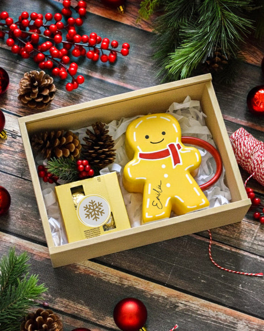 Caja Gingerbread man G036-N