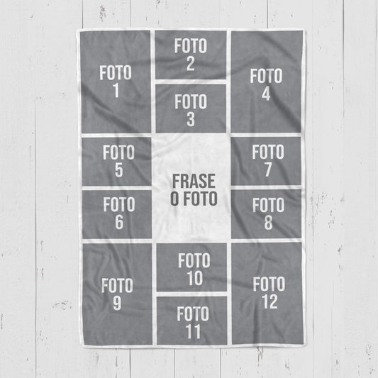 Cobija personalizada con fotos B