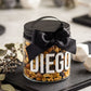 Frasco frutos secos tapa negra