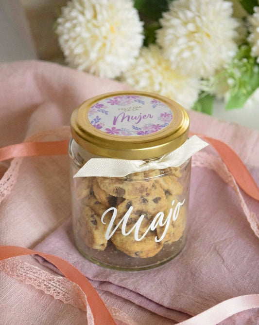Frasco de galletas med