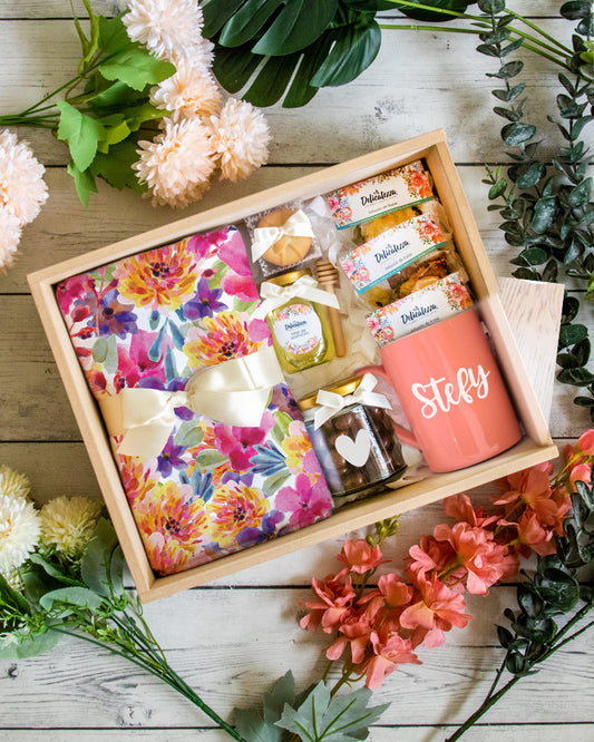 Caja Un Jardín de Flores