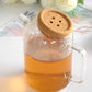Jarra de Cristal tapa corcho grande 1200ml