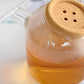 Jarra de Cristal tapa corcho pequeña 800ml