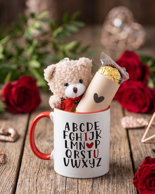 Jarro con llavero peluche
