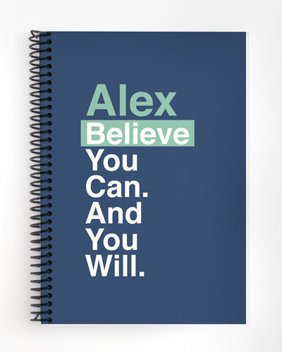 Libreta Believe