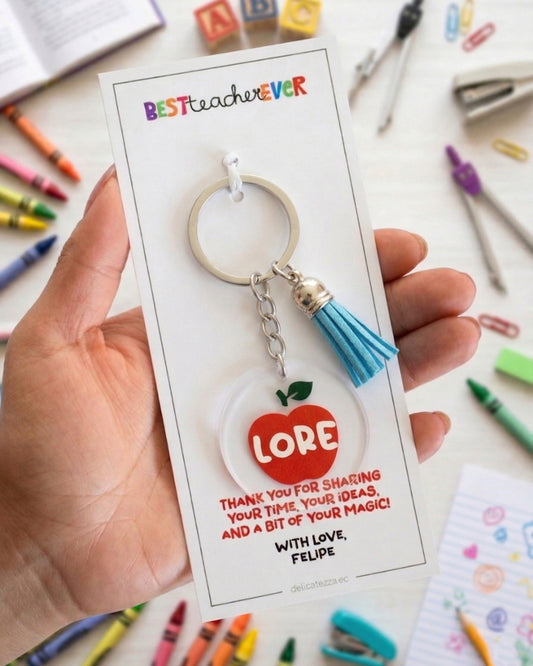 Llavero teacher