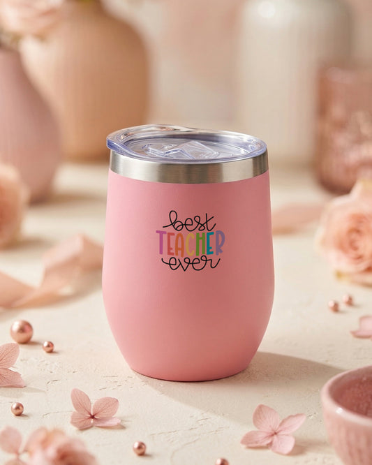 Tumbler rosado Teacher