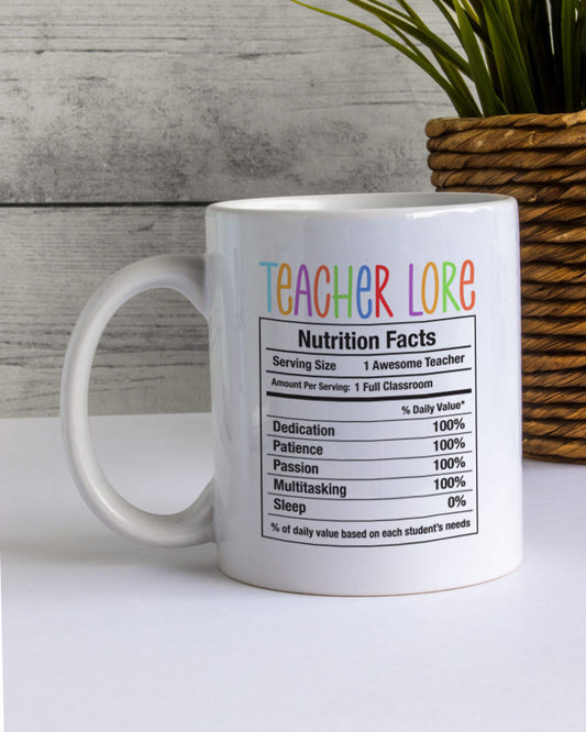 Jarro Teacher Nutrition Facts
